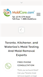 Mobile Screenshot of moldcare.com